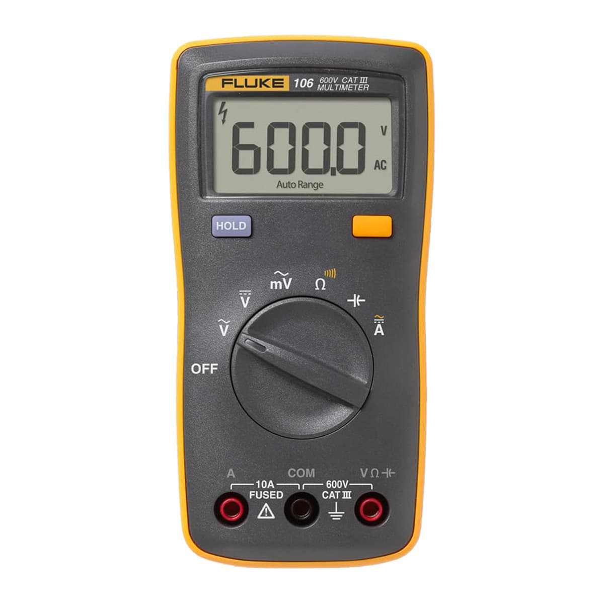 imagen principal de producto Multímetro digital compacto con respuesta a valor medio. FLUKE-106 ESP