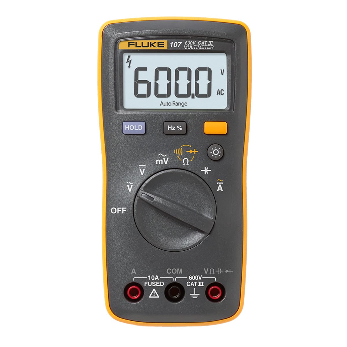 imagen principal de producto Multímetro digital compacto con respuesta a valor medio. FLUKE-107 ESP