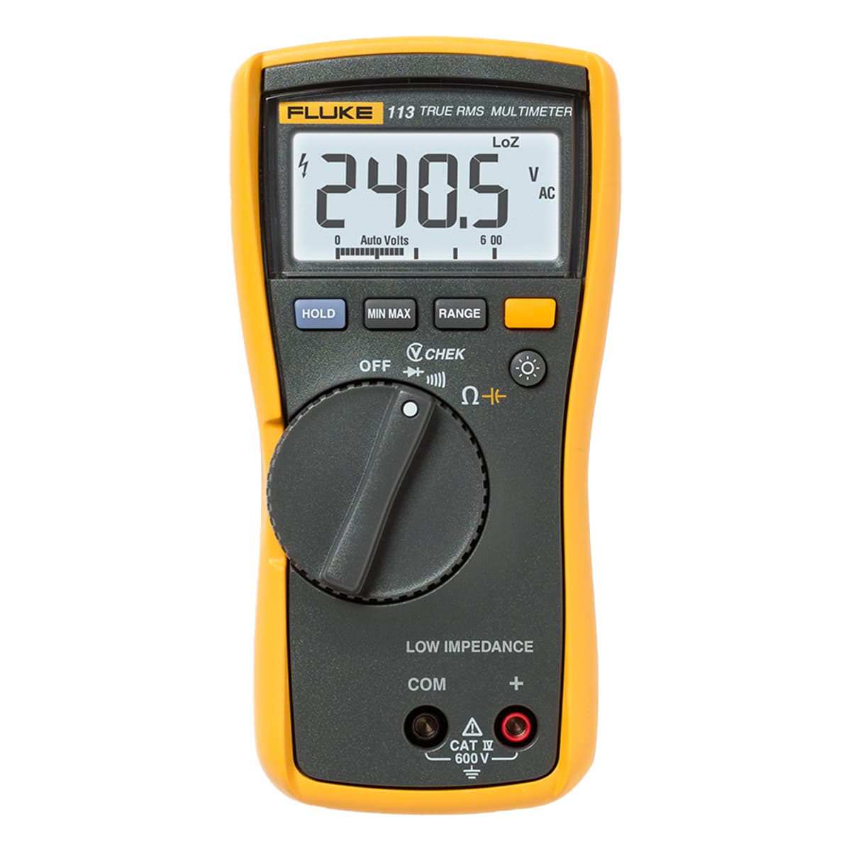 imagen principal de producto Multímetro digital básico TRMS para servicios eléctricos. FLUKE-113