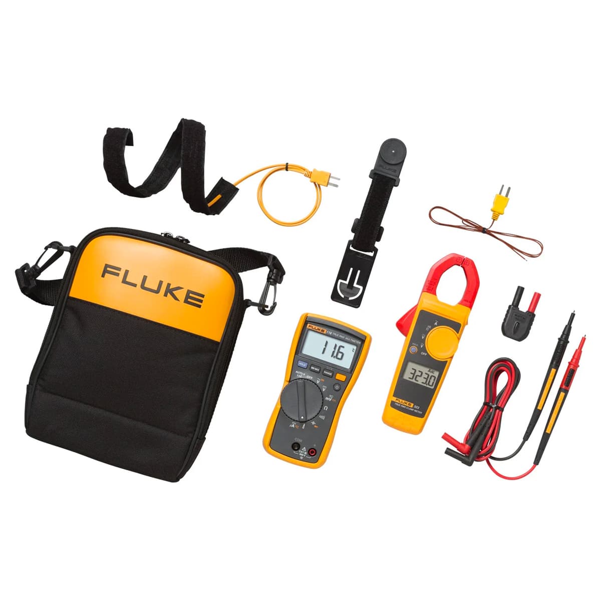 imagen principal de producto Kit para sistemas de HVAC. Contiene : FLUKE-116 y FLUKE-323 FLUKE-116/323 KIT