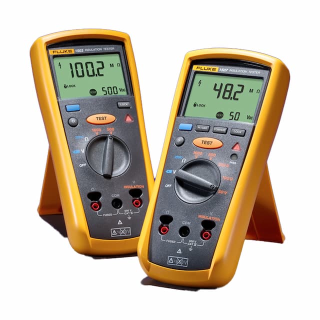 Fluke Argentina Megóhmetro digital con tensiones de ensayo de 500V y 1000V