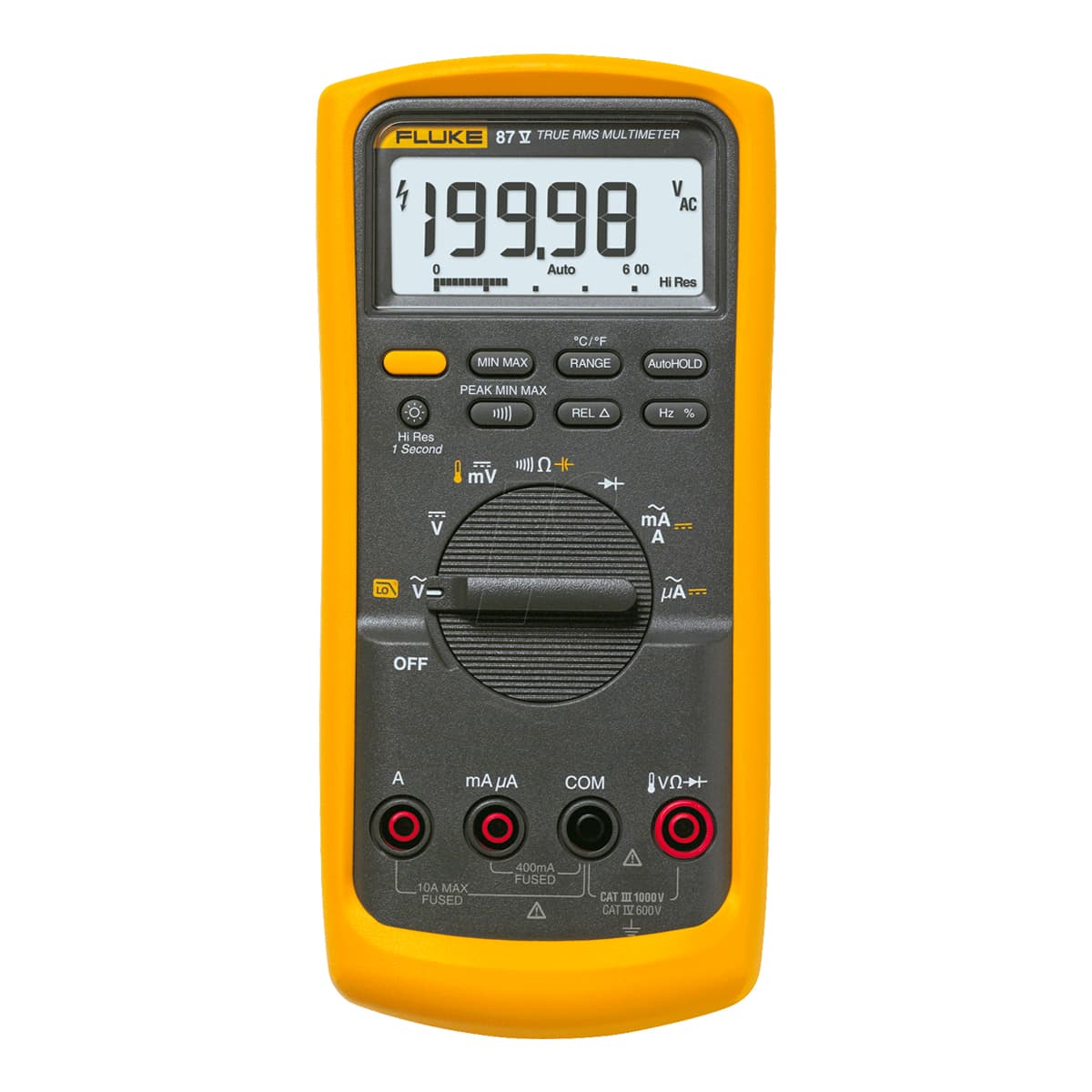 imagen principal de producto Multimetro digital TRMS.backlight.Medición de temp y VPWM. FLUKE-87-5