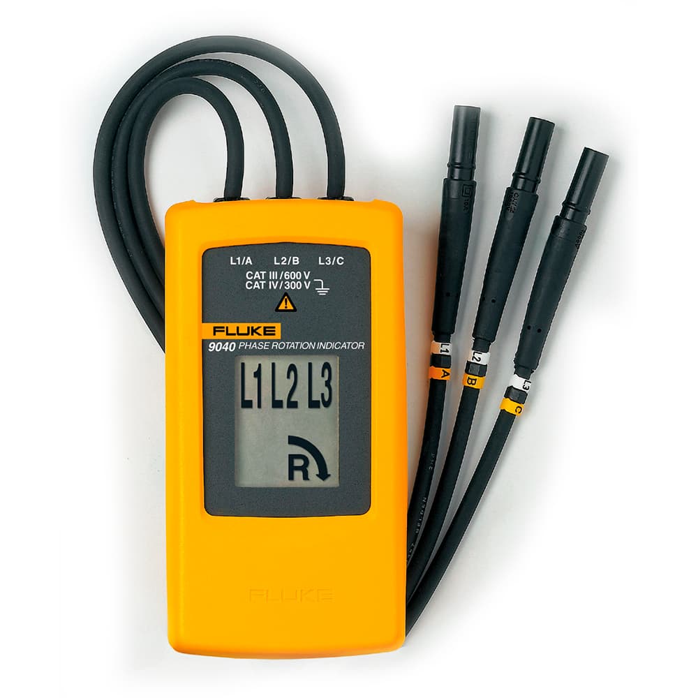 imagen principal de producto Indicador de secuencia de fase con pantalla LCD. FLUKE-9040 ESPR