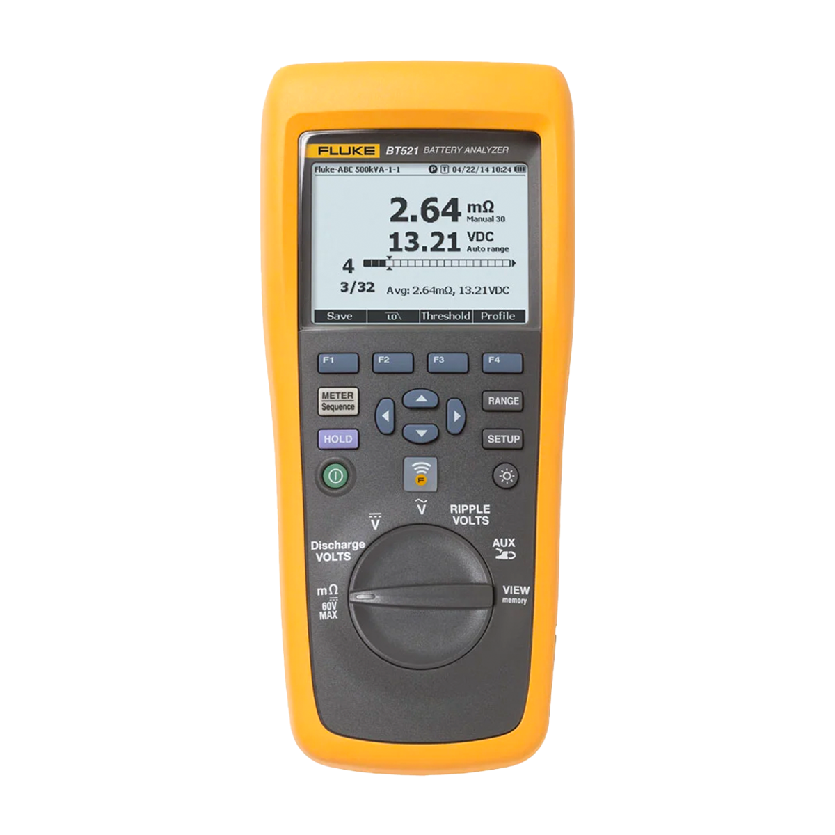 imagen principal de producto Analizador d baterias p sistemas de baterias estacionarias. FLUKE-BT521