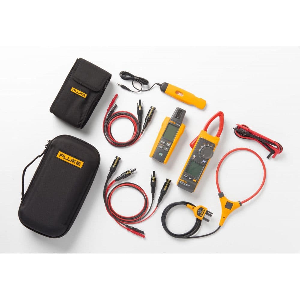 imagen principal de producto Pinza Fluke 393 FC, medidor de irradiancia IRR1, juego de cables de prueba MC4 FLK-393-IRR-PVLEAD