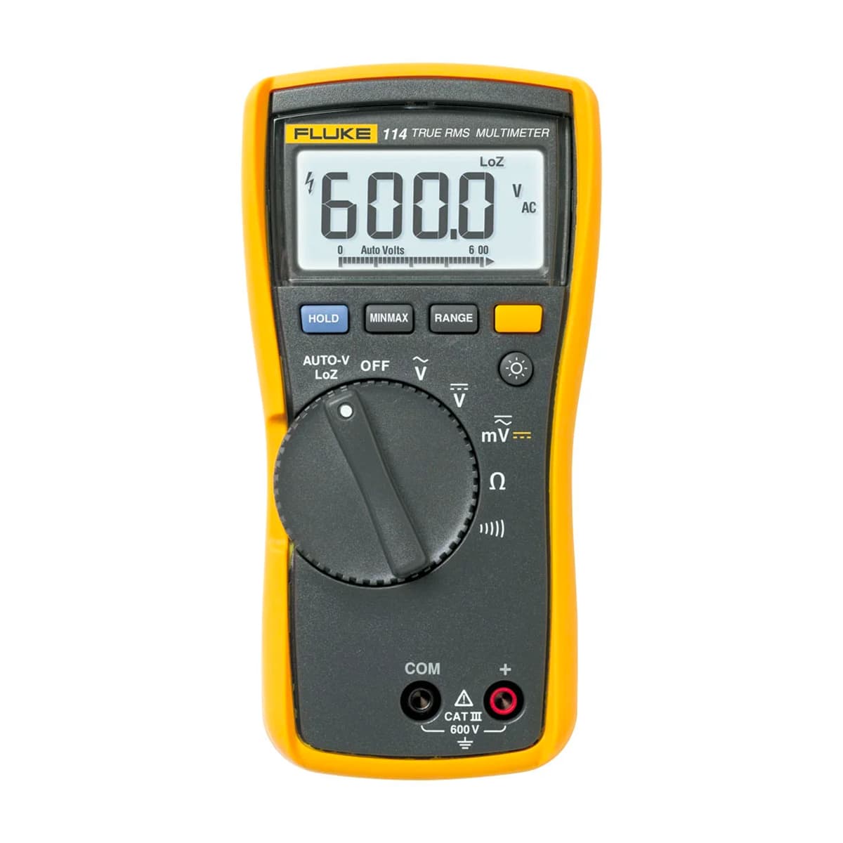 imagen principal de producto Multímetro digital básico TRMS para servicios eléctricos y HVAC. FLUKE-114/EM ESP
